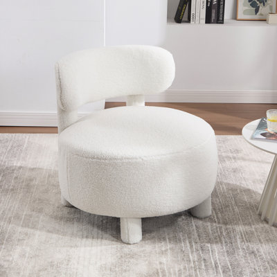 Chaise d'appoint rembourrée