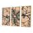 Cadre flottant doré
