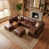 Dark Brown Faux Leather est en rupture de stock