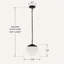 Luminaire suspendu AURELIA (noir)-369766935