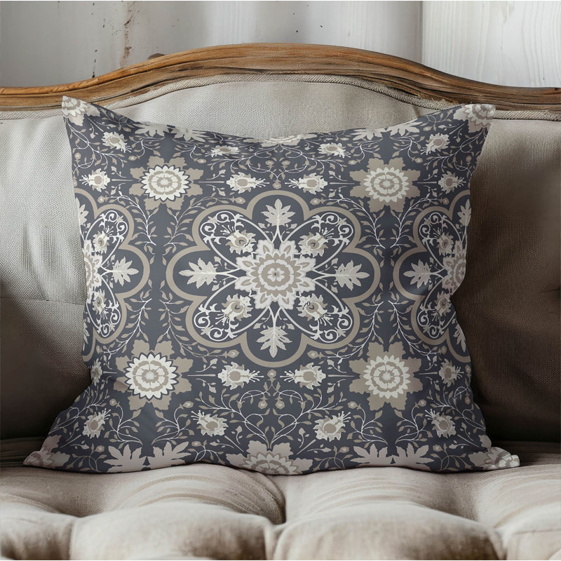 Skyler Indoor Throw Pillow, Charcoal