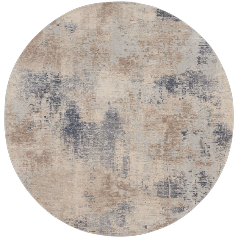 RUSTIC TEXTURES - Area Rug, Round 7'10"