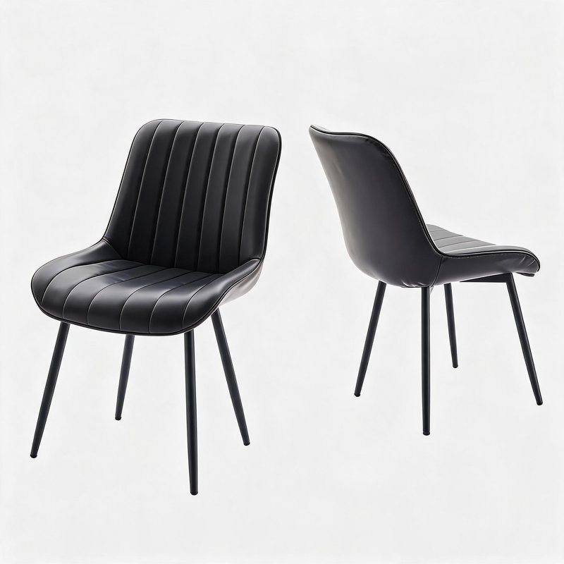 Side Chair, Black, Black, Black