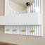 Miroir mural cannelé texturé avec tablette de rangement et crochets, miroir de meuble-lavabo rond incassable HD-917386407