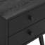  Table de chevet Lux avec 2 tiroirs, de conception adaptable, capacité de charge de 150 lb, résistante à l'eau, rehausse votre espace, facile à assembler-1542285359-1513280540