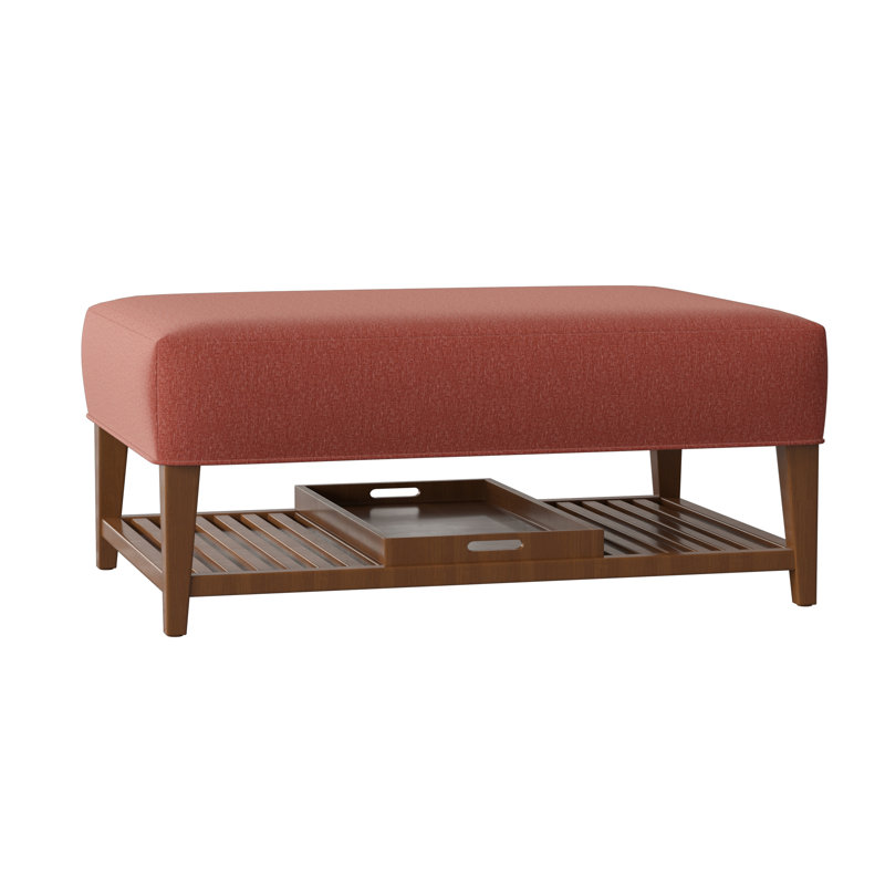 Carly Ottoman, Pecan, Peyton Navy Performance Twill