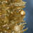 Home Heritage 7 Foot Pencil Artificial Prelit Christmas Tinsel Tree, Champagne