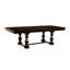 Table de salle à manger multifonctionnelle extensible et 4 chaises d'appoint rembourrées en bois-1549369422