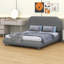 Lit plateforme en tissu d'ameublement Teddy-1411830235-1411830229