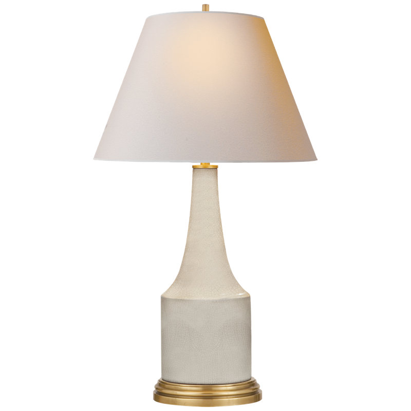 Alexa Hampton Sawyer Table Lamp, Tea Stain