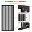 Bi-Directional Retractable Screen Door 32"*80" with Lock,Security Door,Heavy-Duty Aluminum Frame & Tearproof Mesh, Foldable Design for Front Door/Patio/Balcony, Rodent-Proof, Pest-Resistant-131520423