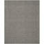 Tapis gris en jute / sisal tissé à plat à la main Alda-1453849555