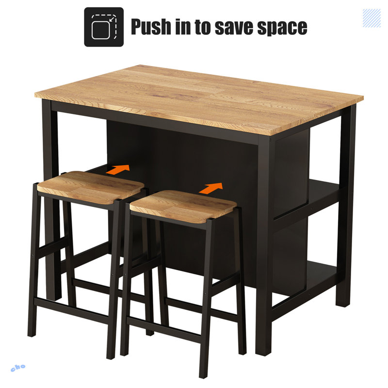 Ensemble de table de salle à manger 3 pièces