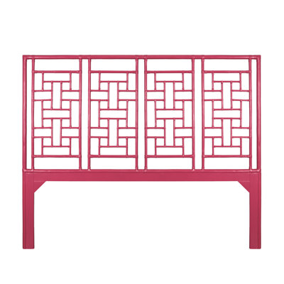 Ohana Rattan Open-Frame Headboard by David Francis Furniture