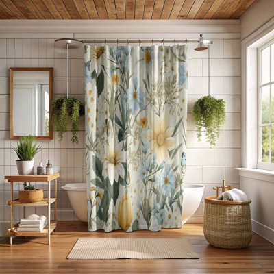 Easter Blossom - 1 Piece Standard Shower Curtain