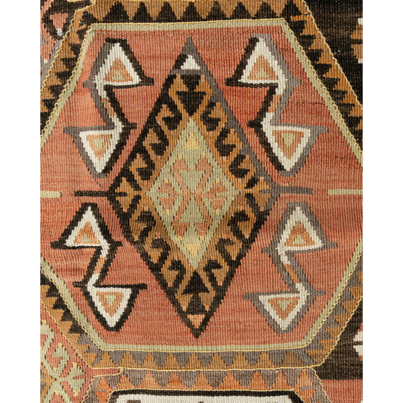 One-of-a-Kind 4'1 X 11'8 Flatweave Area Rug