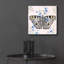Art mural en verre Moth-1071480007