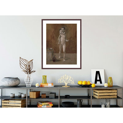 (The Two Brothers) par Pablo Picasso, impression giclée sur cadre