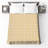 Orange White Gingham Quilted Bedspread All Sizes-128700258