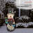 48"H Outdoor Solar Snowman Statue Holiday Decoration with Color Changing LED Lights