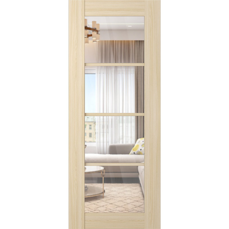 Porte intérieure standard Avon 4 Lite, Frêne de la loire, 23,875 po x 83,23 po