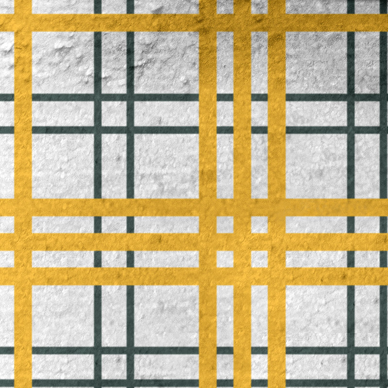 Beach Towel, White/Dark Green/Gold, Microfiber