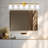 45 Inch 6-light Gold Vanity Wall Light