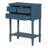 Narrow Console Table, Slim Sofa Table With Three Storage Drawers And Bottom Shelf For Compact Spaces-1225352263