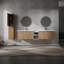 Meuble-lavabo mural sophistiqué avec caractéristiques pratiques