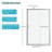 Shower Door 48" W X 72"H Single Sliding Bypass Shower Enclosure, 1/4 In. (6Mm), Chrome-119866399