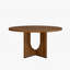 120 x 120 cm dining table  Round Oak-1805471607