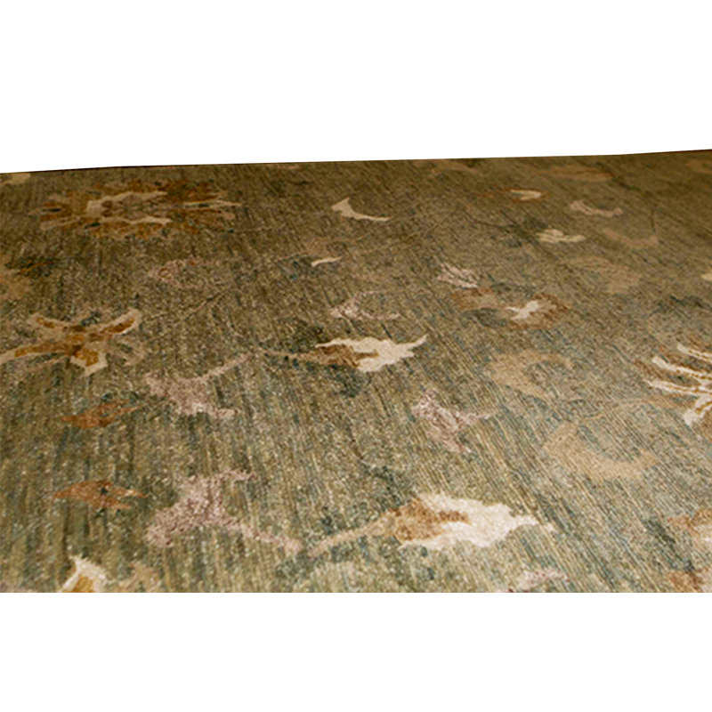 Wool Floral Area Rug