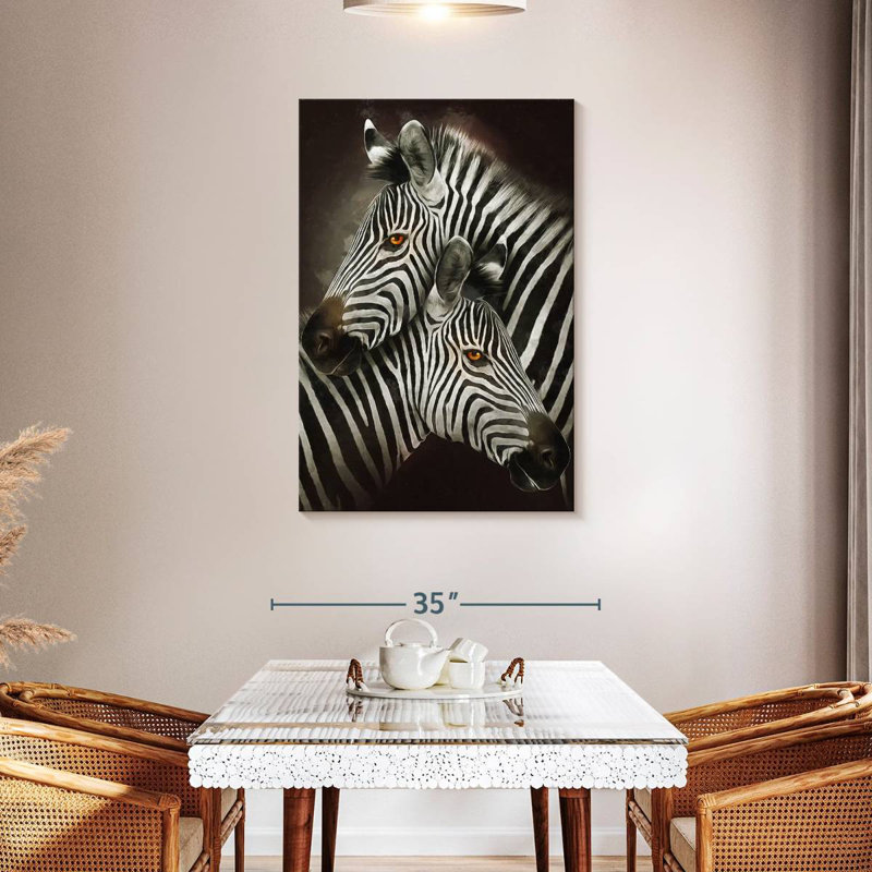 Brampt Zebra Hug, 45" H x 30" W