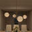 4 - Light Dimmable Sputnik Chandelier