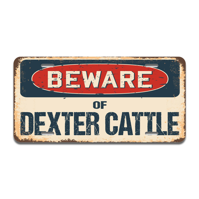 Cadre en aluminium Beware of Dexter