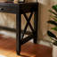 Bureau à domicile, table d'écriture avec deux tiroirs