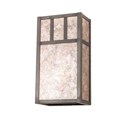 Pangaro Solid Brass Flush Mounted Sconce