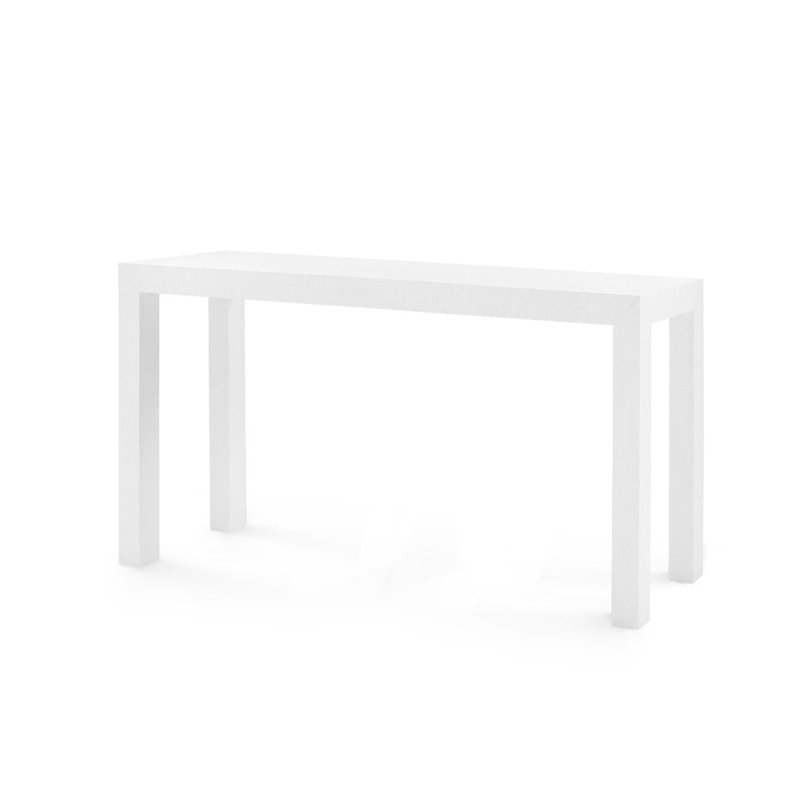 Parsons 60'' W Console Table, White
