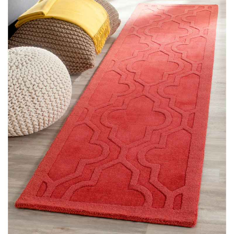 Impressions Hand Loomed Wool Geometric Rug, Runner 2'3" x 8'