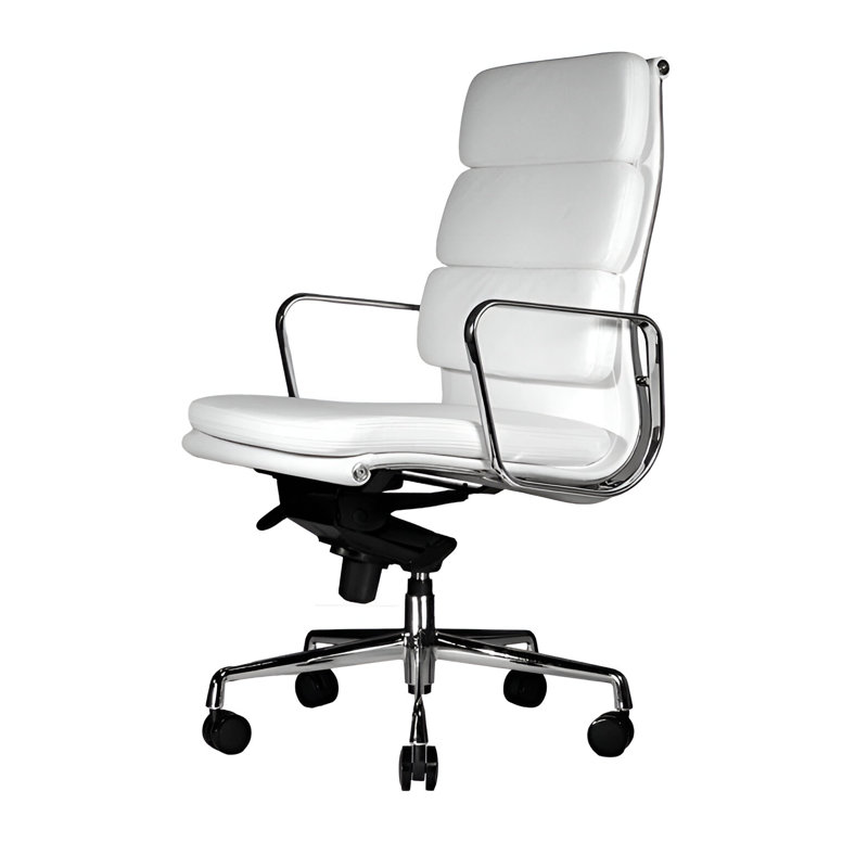 Paco Office Chair High Back, White
