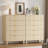 Fluted 5-Drawer Dresser For Bedroom, 28" Modern Chest Of Drawers With Deep Drawers, Wood Drawer Organizer For Living Room, Hallway, Nursery, Hallway Closet-1628883098