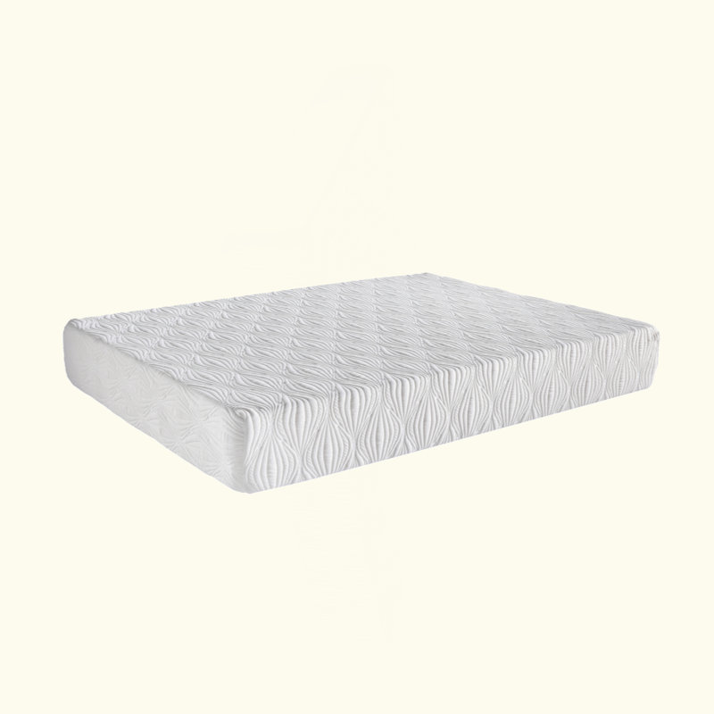Matelas en mousse viscoélastique imprégnée de gel Visco dans une boîte, sommeil frais et détendu, mousse haute densité, soutien extra ferme