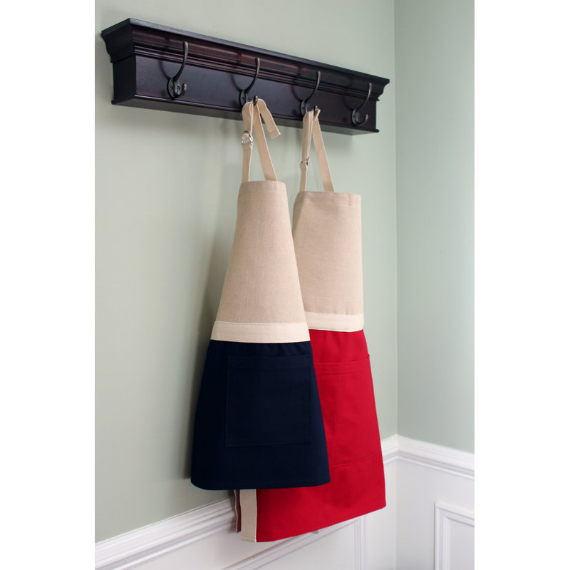 Solid Colour Childrens Apron, Navy
