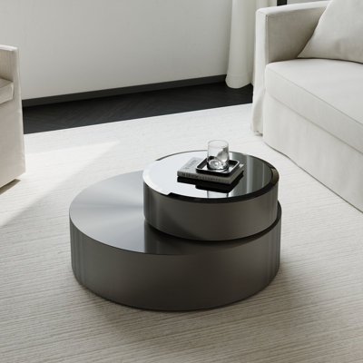 Table basse gigogne moderne extensible 31,5 po