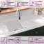 Symple Stuff 460mm W Single Bowl Stone Flush Kitchen Sink-36490070