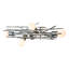 Brindille Steel Armed Sconce-1525176966