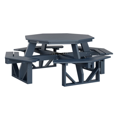Outdoor Octagon Picnic Table