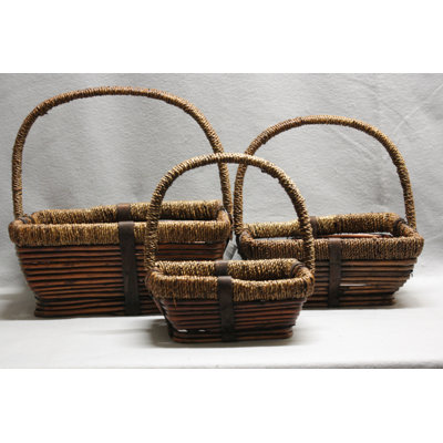 Ensemble 3 pièces de panier à mèches