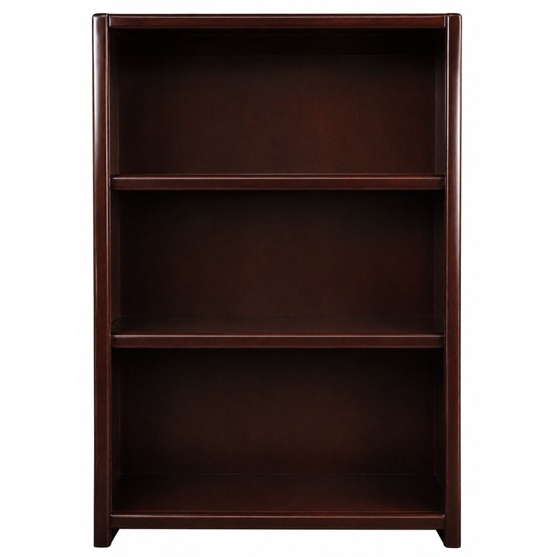 McKaylah Bookcase, Caribbean Rum, (2 Shelf) 48” H x 32” W x 13” D