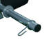 HOMCOM Heavy Duty Weights Bench With Barbell Rack Adjustable Black/Silver